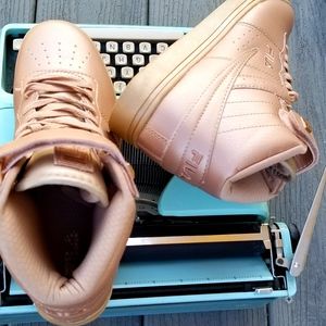 Vintage FILA Retro High-top Sneaker Rose Gold